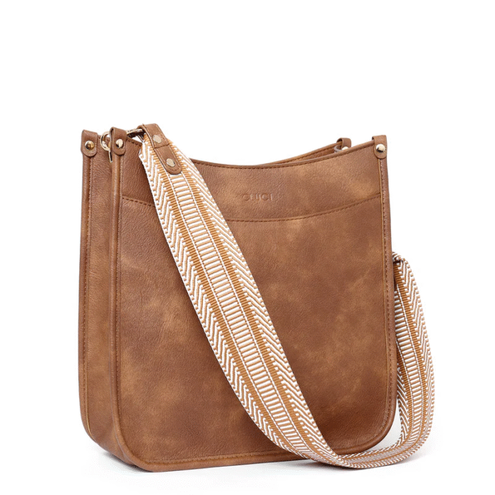 Trendy Medium Crossbody Bags with Two Straps
