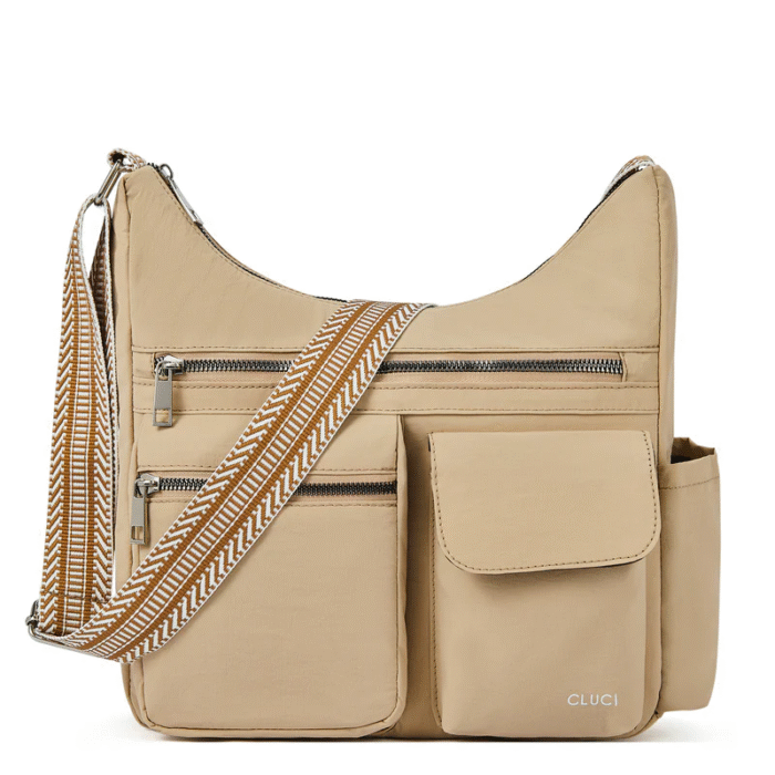 Waterproof Nylon Crossbody Bags For Women Trendy Fashion Shoulder Bag Purse